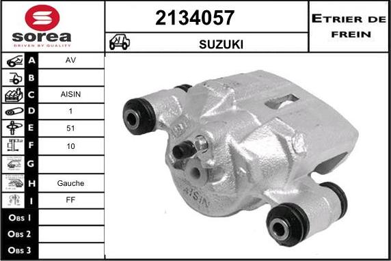 EAI 2134057 - Pinza freno autozon.pro