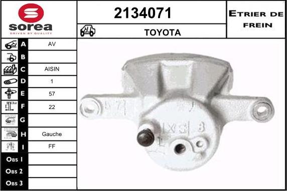 EAI 2134071 - Pinza freno autozon.pro