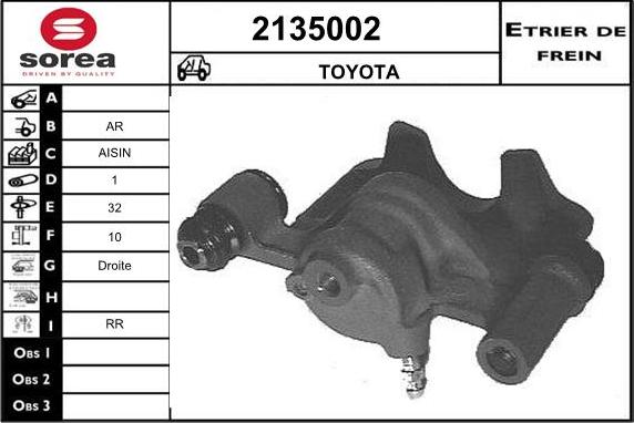 EAI 2135002 - Pinza freno autozon.pro