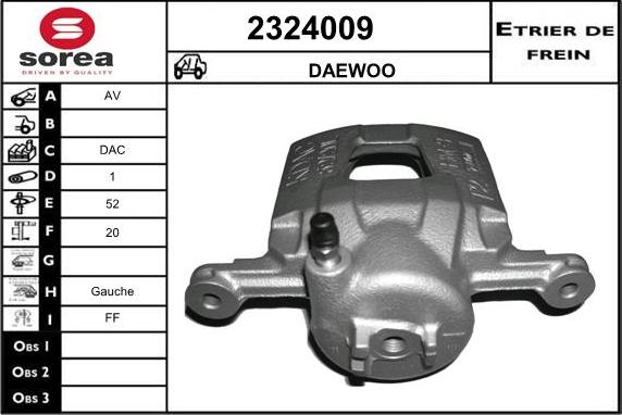 EAI 2324009 - Pinza freno autozon.pro