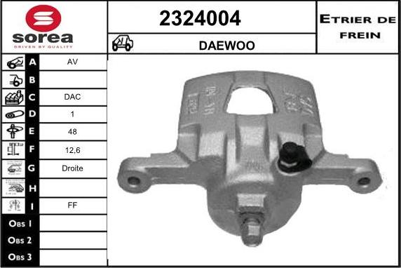 EAI 2324004 - Pinza freno autozon.pro