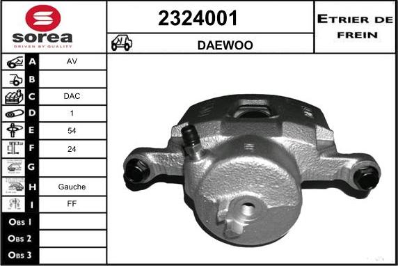 EAI 2324001 - Pinza freno autozon.pro