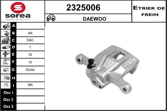 EAI 2325006 - Pinza freno autozon.pro