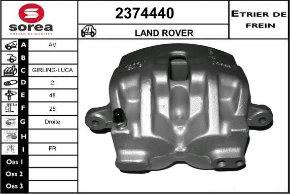 EAI 2374440 - Pinza freno autozon.pro