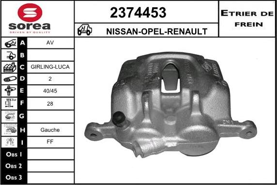 EAI 2374453 - Pinza freno autozon.pro