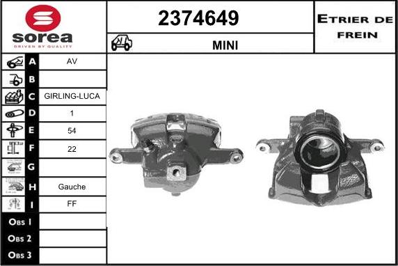 EAI 2374649 - Pinza freno autozon.pro