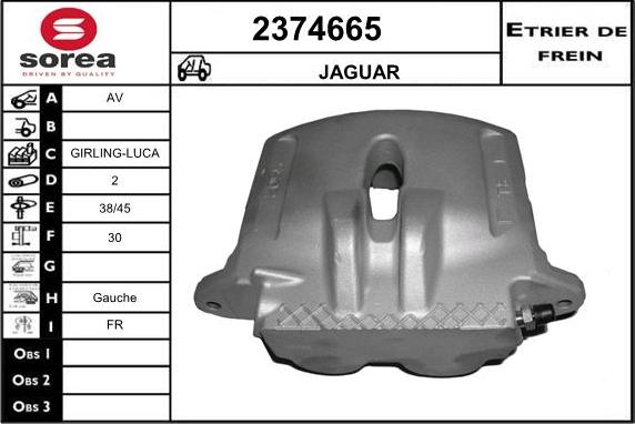 EAI 2374665 - Pinza freno autozon.pro