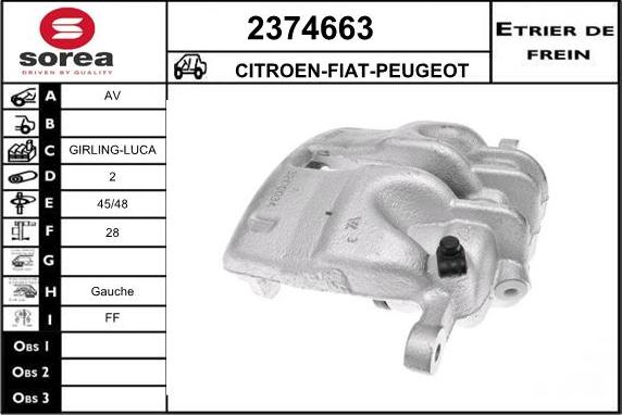 EAI 2374663 - Pinza freno autozon.pro