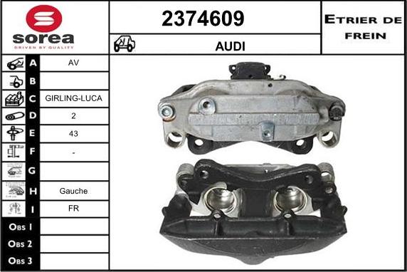 EAI 2374609 - Pinza freno autozon.pro