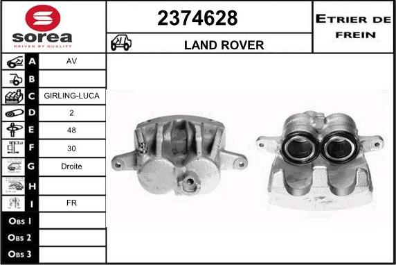 EAI 2374628 - Pinza freno autozon.pro