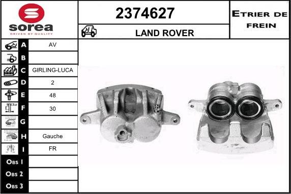 EAI 2374627 - Pinza freno autozon.pro