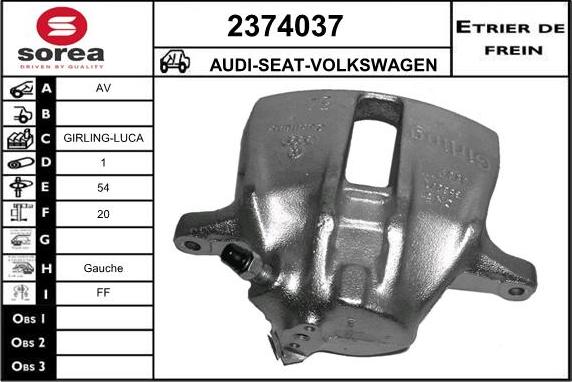 EAI 2374037 - Pinza freno autozon.pro