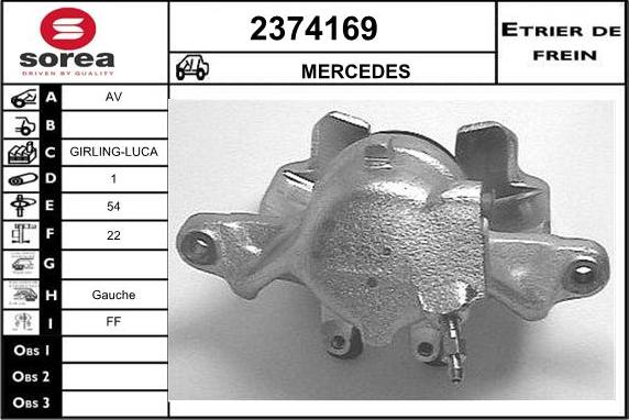 EAI 2374169 - Pinza freno autozon.pro