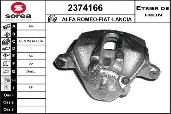 EAI 2374166 - Pinza freno autozon.pro