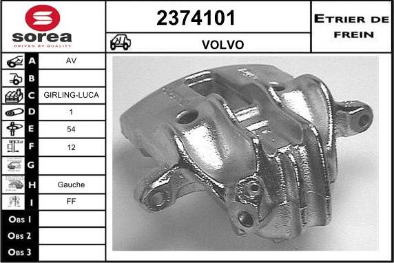 EAI 2374101 - Pinza freno autozon.pro