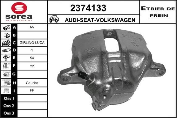 EAI 2374133 - Pinza freno autozon.pro