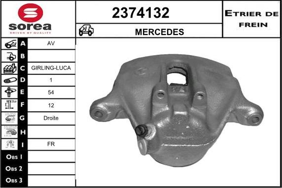 EAI 2374132 - Pinza freno autozon.pro