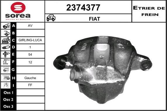 EAI 2374377 - Pinza freno autozon.pro