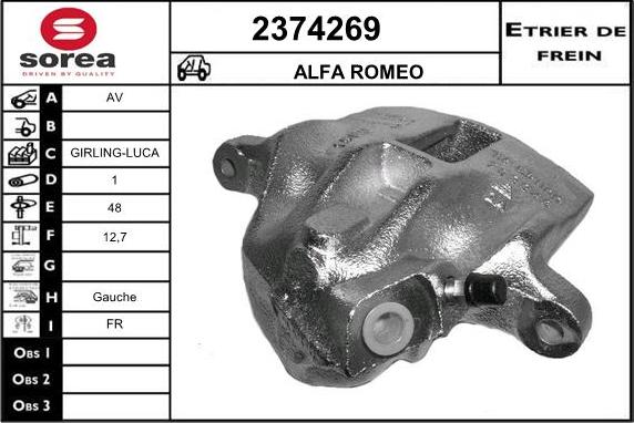 EAI 2374269 - Pinza freno autozon.pro