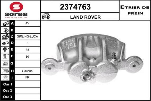 EAI 2374763 - Pinza freno autozon.pro