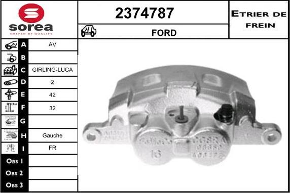 EAI 2374787 - Pinza freno autozon.pro