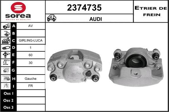 EAI 2374735 - Pinza freno autozon.pro