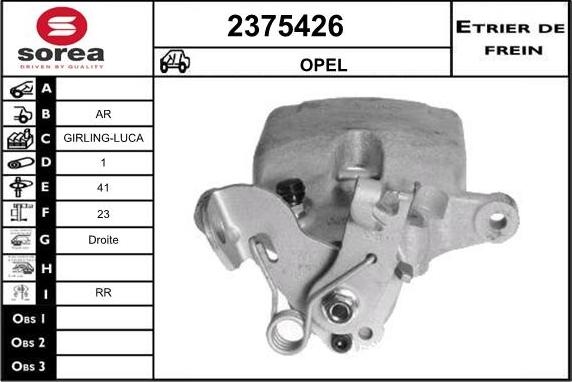 EAI 2375426 - Pinza freno autozon.pro