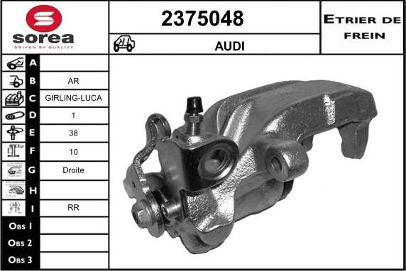 EAI 2375048 - Pinza freno autozon.pro