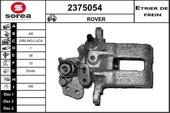 EAI 2375054 - Pinza freno autozon.pro