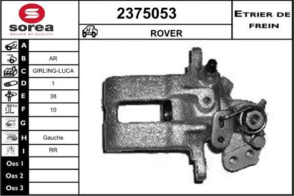 EAI 2375053 - Pinza freno autozon.pro