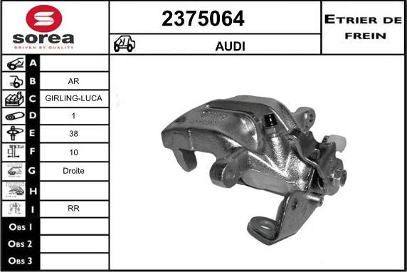 EAI 2375064 - Pinza freno autozon.pro