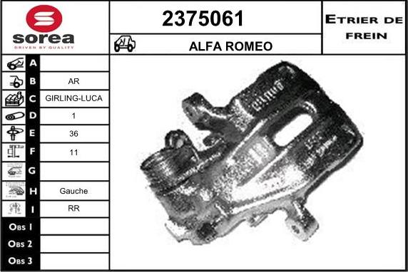 EAI 2375061 - Pinza freno autozon.pro