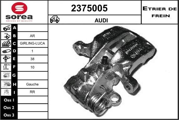 EAI 2375005 - Pinza freno autozon.pro