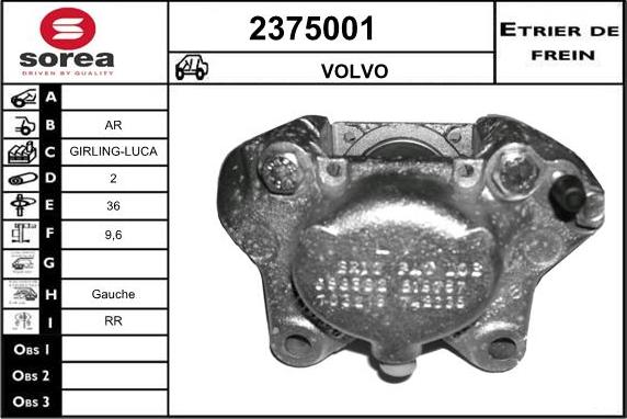 EAI 2375001 - Pinza freno autozon.pro