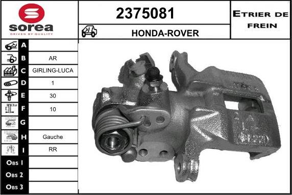 EAI 2375081 - Pinza freno autozon.pro