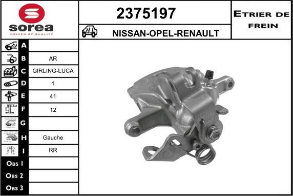 EAI 2375197 - Pinza freno autozon.pro