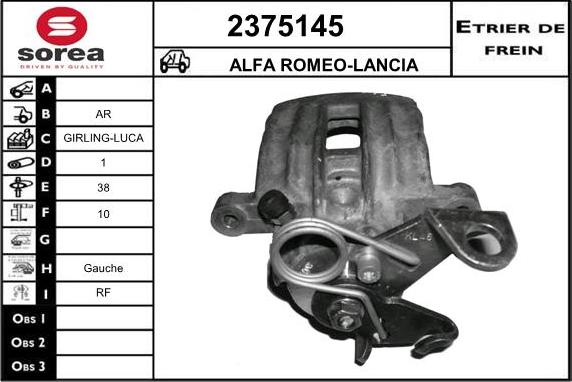 EAI 2375145 - Pinza freno autozon.pro