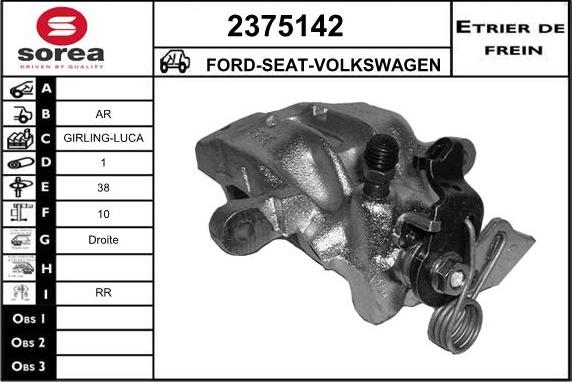 EAI 2375142 - Pinza freno autozon.pro