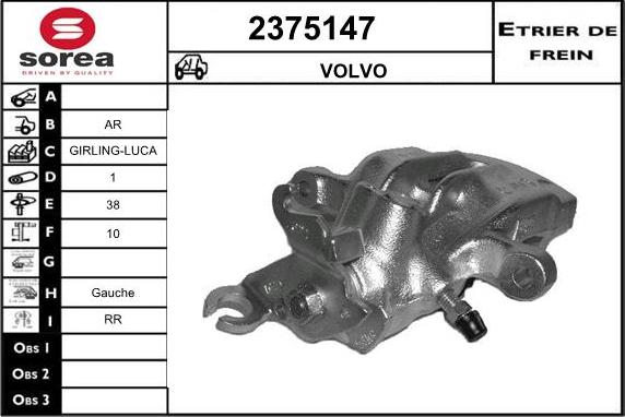 EAI 2375147 - Pinza freno autozon.pro