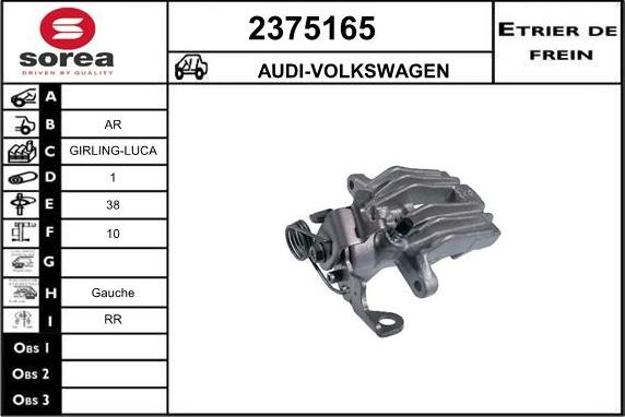 EAI 2375165 - Pinza freno autozon.pro