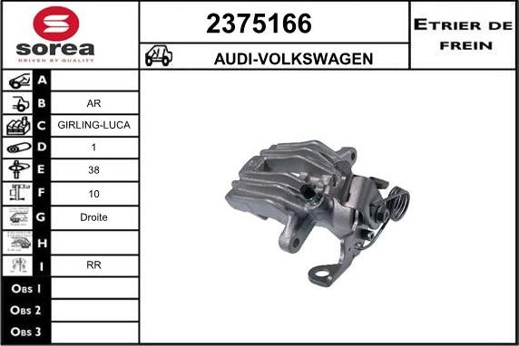 EAI 2375166 - Pinza freno autozon.pro