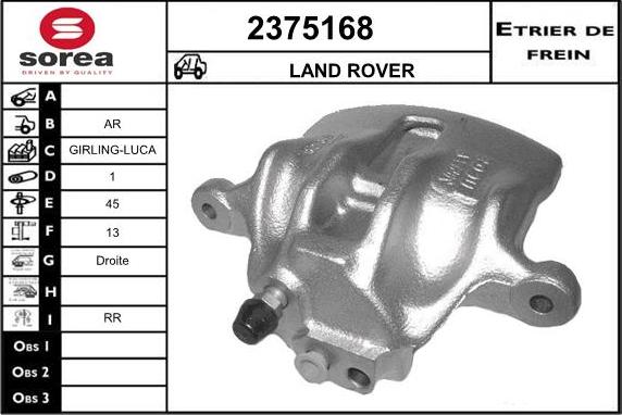 EAI 2375168 - Pinza freno autozon.pro