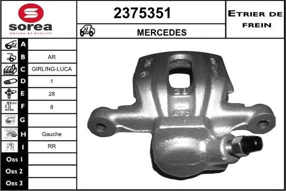 EAI 2375351 - Pinza freno autozon.pro