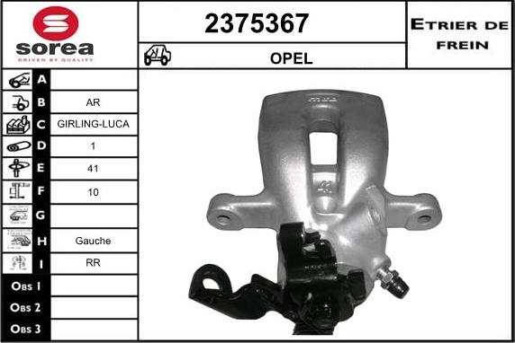 EAI 2375367 - Pinza freno autozon.pro