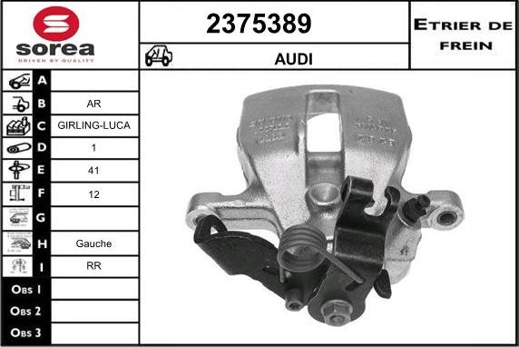 EAI 2375389 - Pinza freno autozon.pro