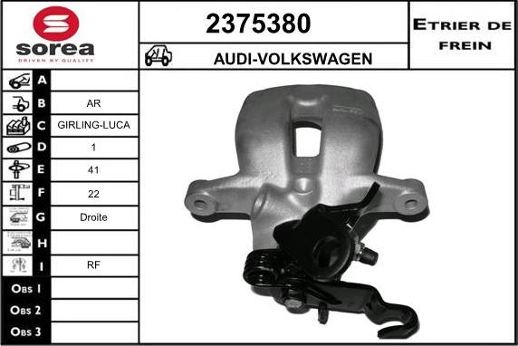 EAI 2375380 - Pinza freno autozon.pro