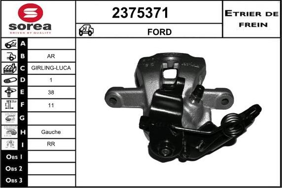 EAI 2375371 - Pinza freno autozon.pro