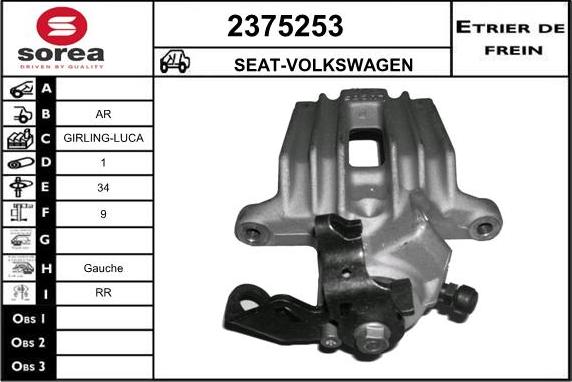 EAI 2375253 - Pinza freno autozon.pro