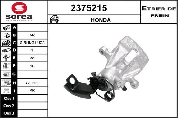 EAI 2375215 - Pinza freno autozon.pro