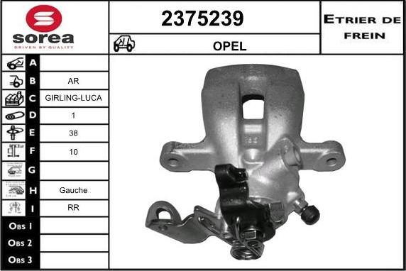 EAI 2375239 - Pinza freno autozon.pro